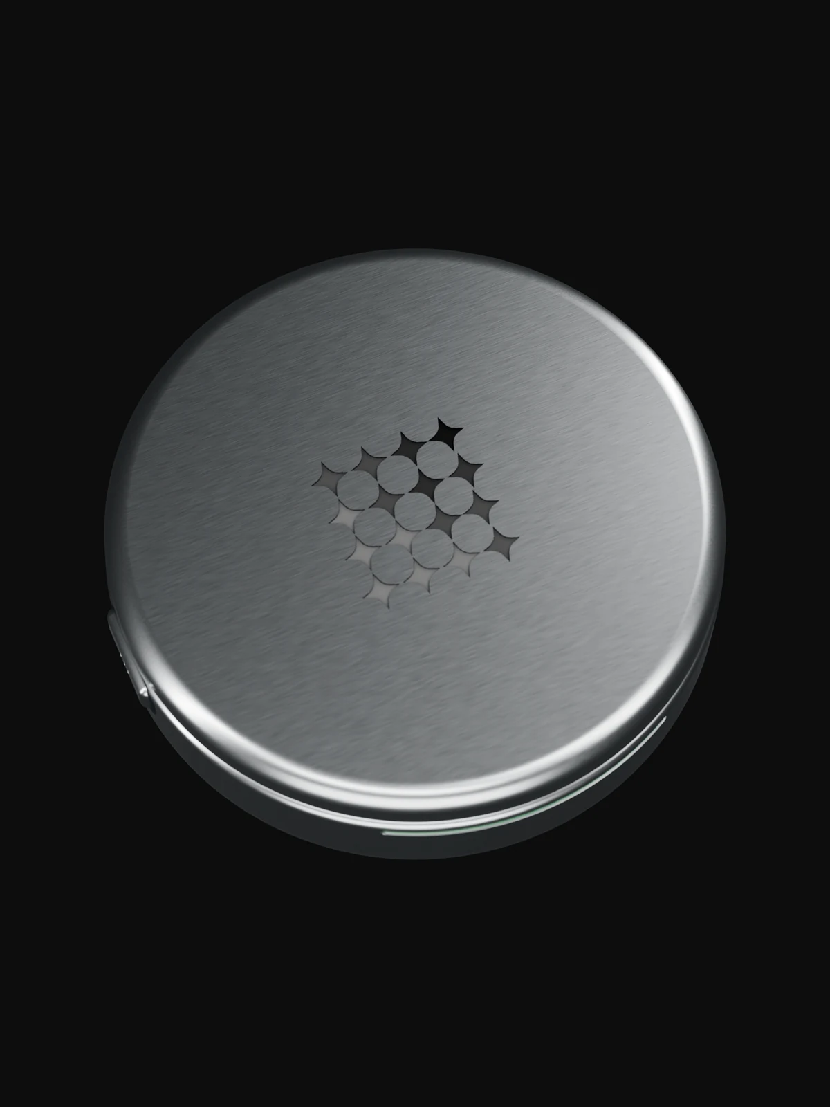 Rear design study of the Pod with an engraved star detail